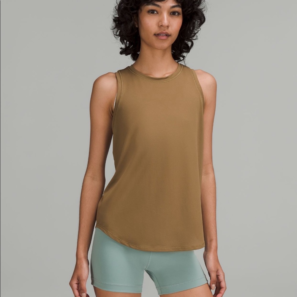 Lululemon high neck running tank
